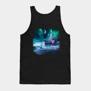 pirates ship fantasy art. sci-fi Tank Top